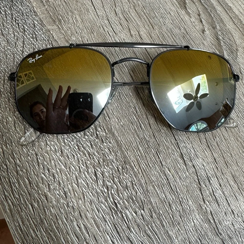 Ray-Ban Nos Vintage Hexagon Sunglasses - Picture 1 of 4